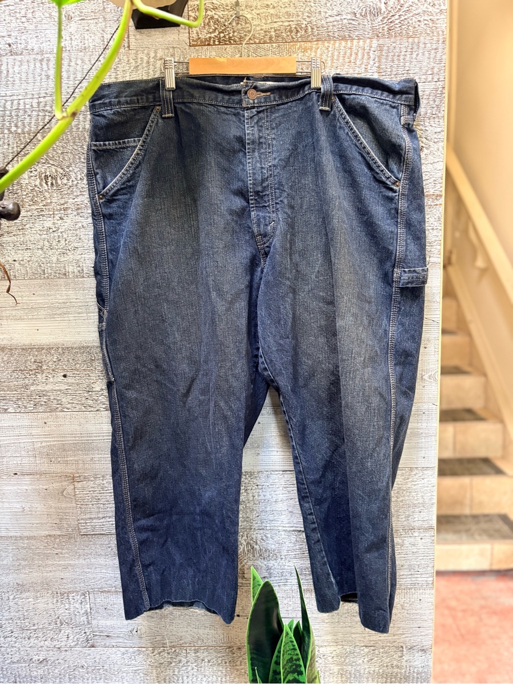 Signature by Levi Strauss | Workwear Short Carpenter Cutoff Jeans - Men's 44x24
